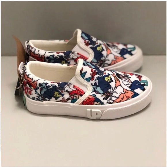 NWT. Ground Up Disney’s The Little Mermaid slip on Canvas shoes size 11 toddler - Picture 4 of 6